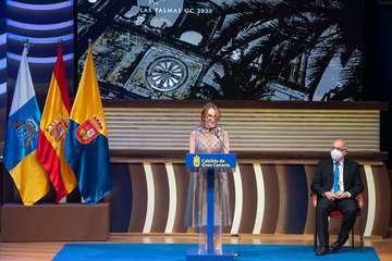 Ceremonia de entrega de Honores y Distinciones 2020 de Gran Canaria/TA.